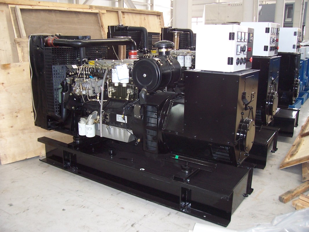 56KW 58KVA LOVOL Diesel Generator Set , 1500 RPM Water Cooled Diesel