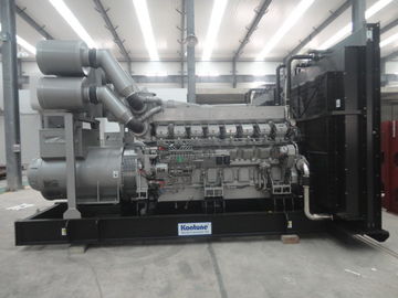Open Type MITSUBISHI Diesel Generator Set , 16 Cyliner MITSUBISH Portable Generator