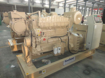 Compact Unit Marine Diesel Generator Set 200KW / 250KVAMP Low Oil Pressure Shutdown