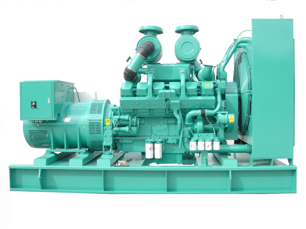 Open Type Industrial Diesel Generators , 300KW / 375KVA Industrial