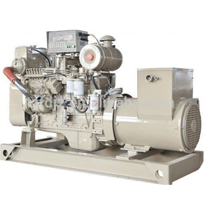 High Efficiency Marine Diesel Generator Set Cummins 6CT8.3GM155 50hz