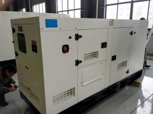 Open Type / Canopy Diesel Generator 100KVA / 80KW Prime Power Output Voltage 230 / 400V