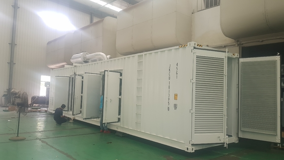 1200kw / 1500kva Cummins High Voltage Diesel Generator Open Type With Marathon Alternator