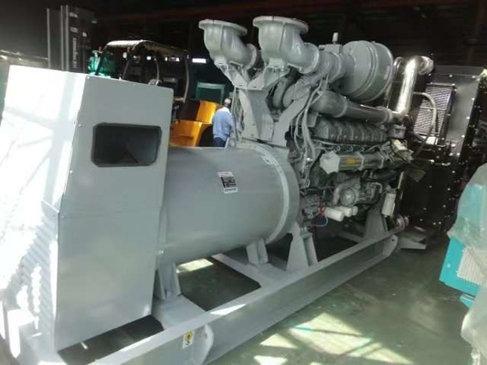 1500rpm PERKINS Diesel Generator Set 4008TAG2A Prime Power 1600Kva / 1280kw