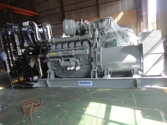 1500rpm PERKINS Diesel Generator Set 4008TAG2A Prime Power 1600Kva / 1280kw