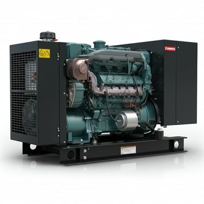 Electric Starting System CUMMINS Diesel Generator Set - 3/4 Phase