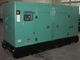 Water Cooled Silent Diesel Generator Set 300KW 400V Heavy Duty For Construction
