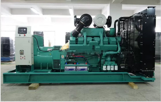 1500/1800rpm CUMMINS Diesel Generator Set With Closed Water Cooling System Speed 1500rpm Low Noise Level