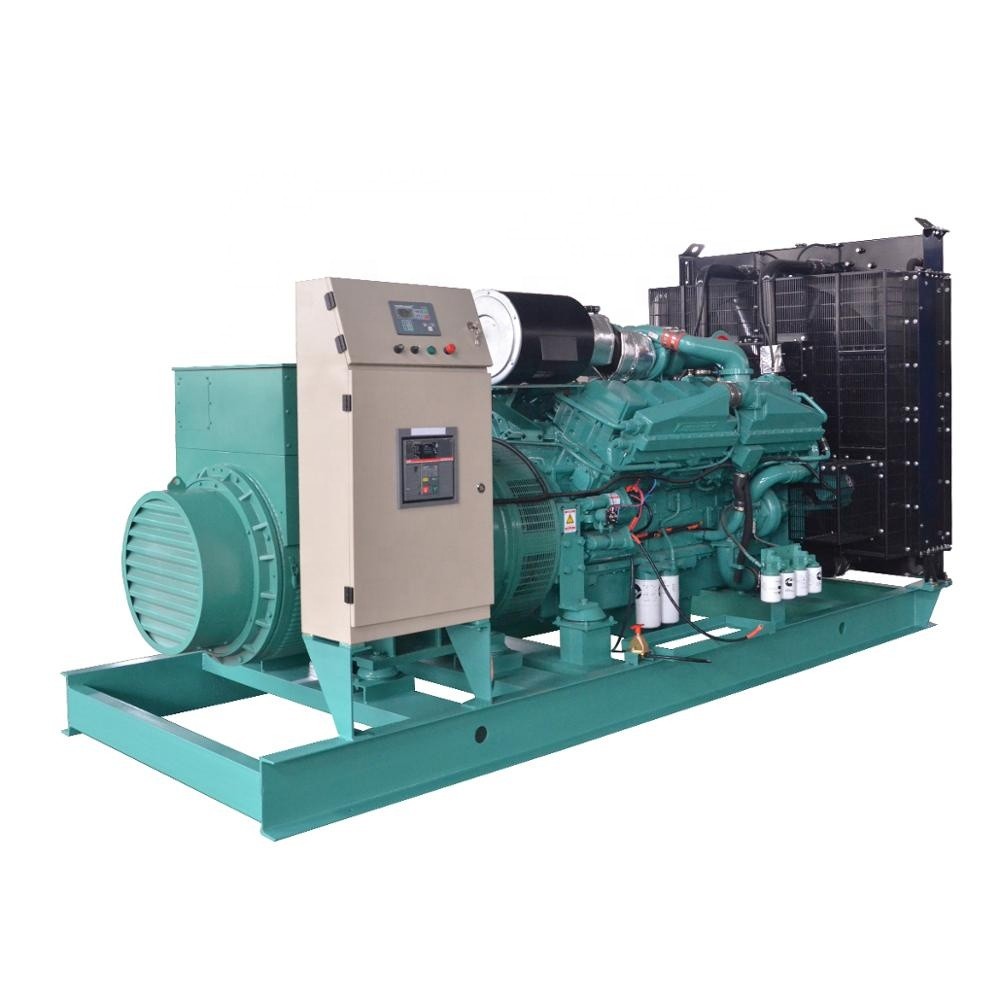 Green Engine Generator High Performance CUMMINS Diesel Electric Generator Green Color Energy ...