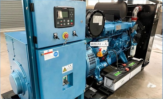 500KVA / 400KW Weichai Diesel Generator Set Output Voltage 400V / 3 Phase Over Speed Protection