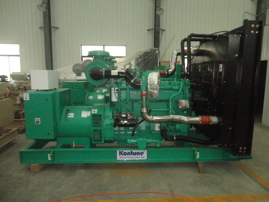 60HZ/1800RPM UMMINS Diesel Generator Set Water Cooling Diesel Main Power 563KVA/450KW