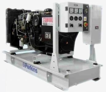50KVA Perkins 40 Kw Diesel Generator 1103A-33TG2 With Alternator Leroy Somer