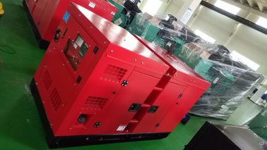 Soundproof Commercial Standby Generator  24KW / 30KVA High Efficiency 3 Phase 12 Wires