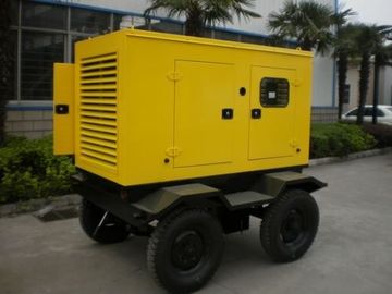 32KW Silent Type Trailer Mounted Diesel Generator Three Phase Four Stroke Diesel Fuel