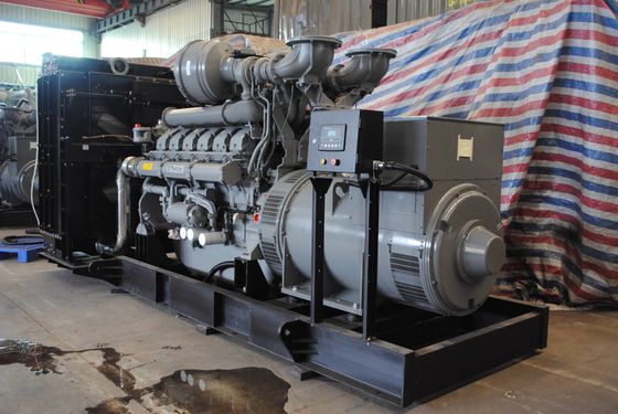 1500rpm 1000Kva PERKINS Diesel Generator Set 4008TAG2A Prime Power